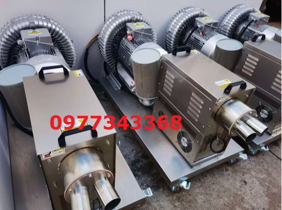 Quạt thổi không khí nóng công nghiệp hình tròn di động 3/5/7.5kw